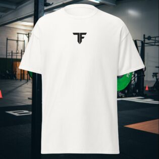 Basic tee - Borduurd Klein Logo